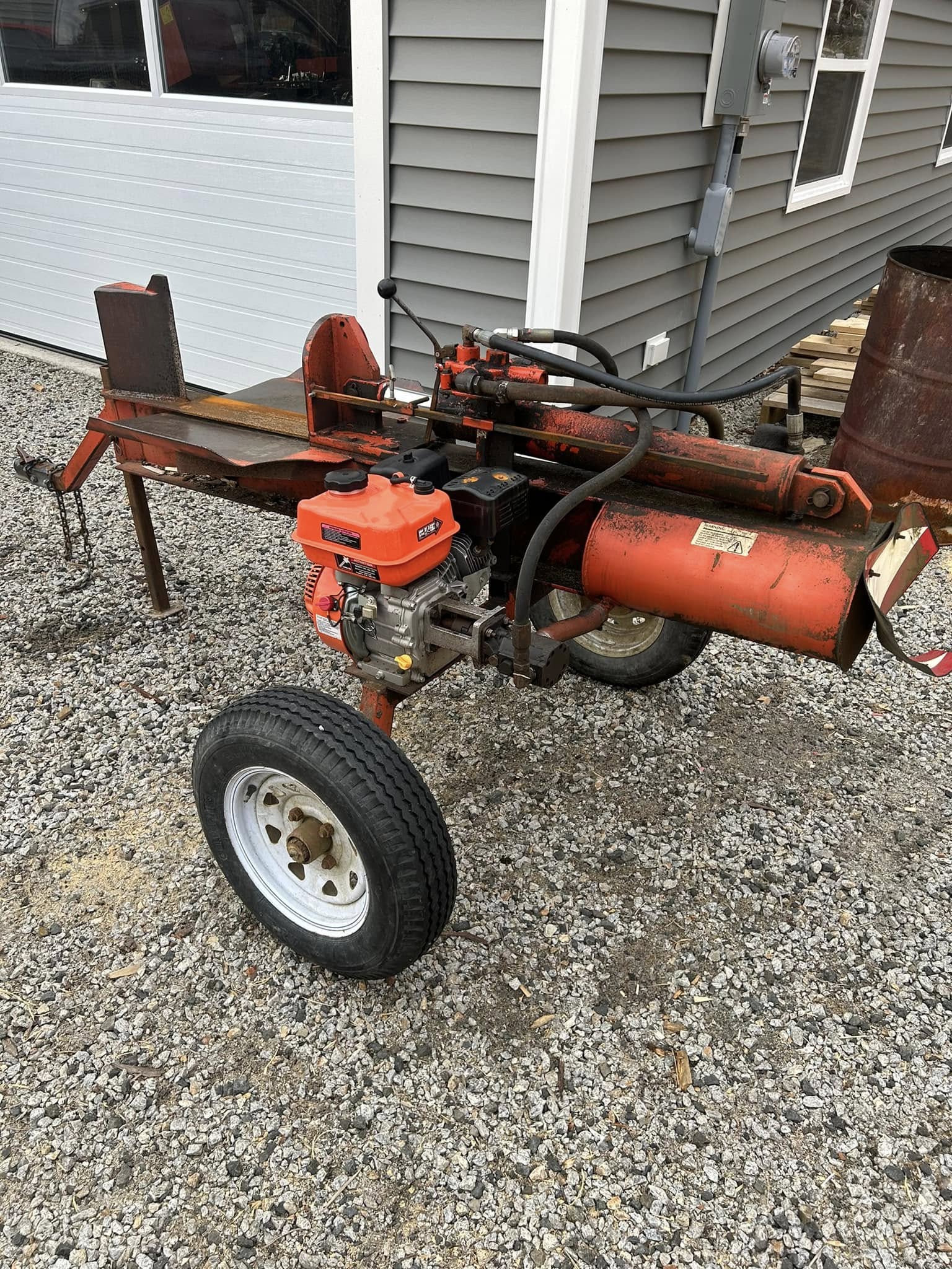 20 Ton Wood Splitter Main View
